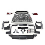 PARA TOYOTA 4RUNNER 2014-2021 KIT DE CARROCERÍA ESTILO LEXUS PARAGOLPES DE CONVERSIÓN FRONTAL