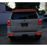 Alerón trasero LED para maletero de 4Runner 2010-2023 con luces móviles LED para portón trasero