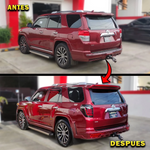 PARA TOYOTA 4RUNNER 2010-2013 KIT DE CARROCERÍA ESTILO LEXUS FACELIFT PARACHOQUES FASCIA CONVERSIÓN