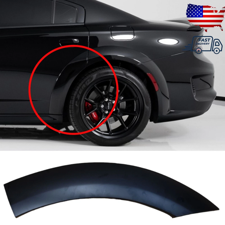 FOR DODGE CHARGER WIDEBODY REAR LEFT DOOR Molding Flare 2020-2023 6TN33TZZAF