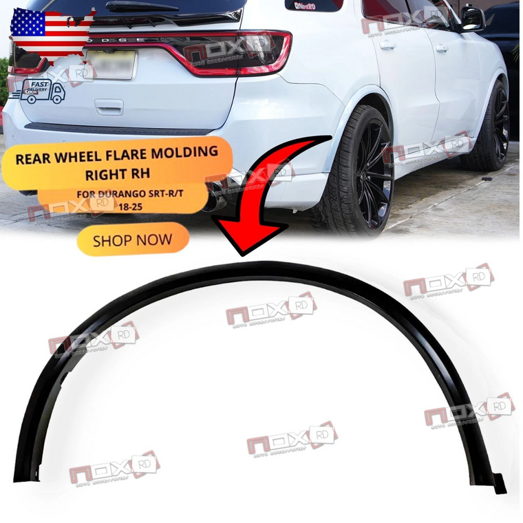 FOR DURANGO SRT R/T 18-25 REAR Right Wheel Flare Molding wheel arch 6DR86TZZAC