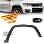 FOR 2021-2025 JEEP GRAND CHEROKEE/L FRONT RIGHT WHEEL FLARE MOLDING ARCH