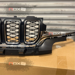 PARA JEEP GRAND CHEROKEE L 2021-2024 PARRILLA SUPERIOR FRONTAL COMPLETA NEGRA