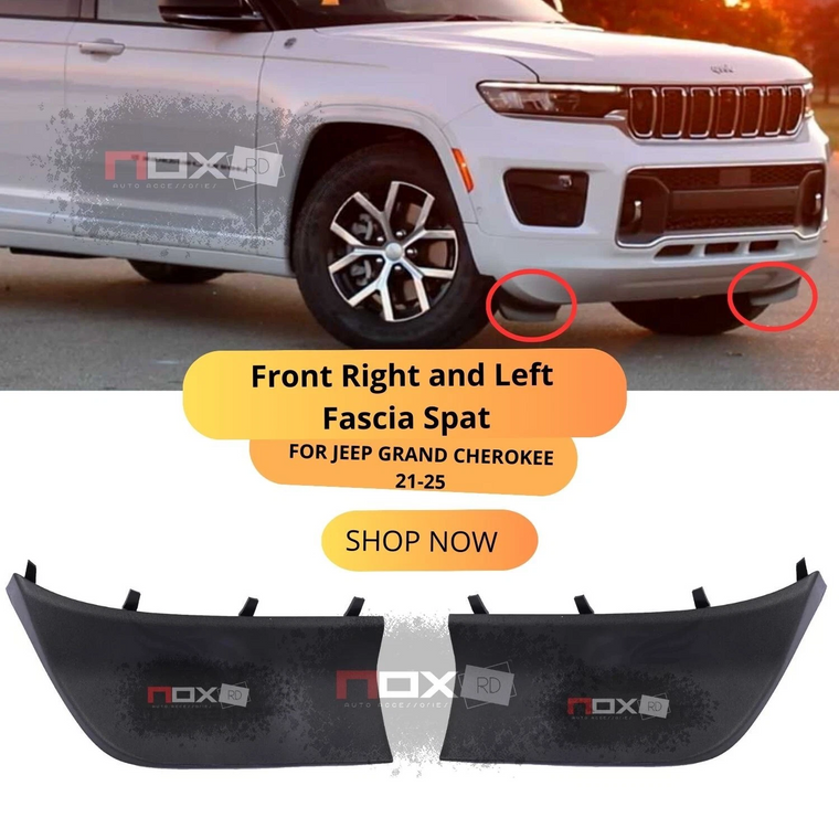 Front Right and Left Fascia Spat For 2021-2025 Jeep Grand Cherokee L
