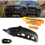 21-25 for Jeep Grand Cherokee front Bumper Panel diffuser