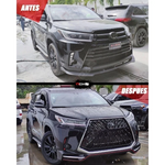 Para 2017 2018 2019 Toyota Highlander KIT DE CARROCERÍA DELANTERO PARRILLA ESTILO LEXUS