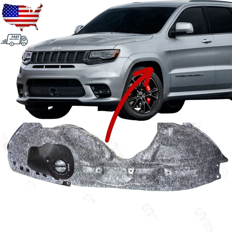 Revestimiento de guardabarros delantero izquierdo nuevo para Jeep Grand Cherokee SRT 2017-2021 68272335AD