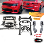 FOR JEEP GRAND CHEROKEE 14-21 COMPLETE BUMPER KIT SRT 17-21 FACELIFT CONVERSION