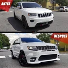 FOR JEEP GRAND CHEROKEE 14-21 COMPLETE BUMPER KIT SRT 17-21 FACELIFT CONVERSION