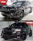 FOR JEEP GRAND CHEROKEE 14-21 COMPLETE BUMPER KIT SRT 17-21 FACELIFT CONVERSION