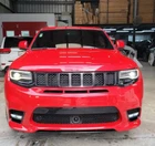 Para la cubierta del anillo de la parrilla delantera del Jeep Grand Cherokee Trackhawk SRT 2017-2021