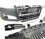 For 2015-2017 Audi A8 Modification S8 Sedan Primed Front Bumper Cover Body kit
