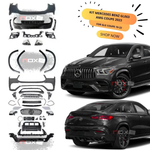 GLE 63 COUPE Full Body Kit Bumper Front Rear Tips FOR GLE 450 350 2020-2024
